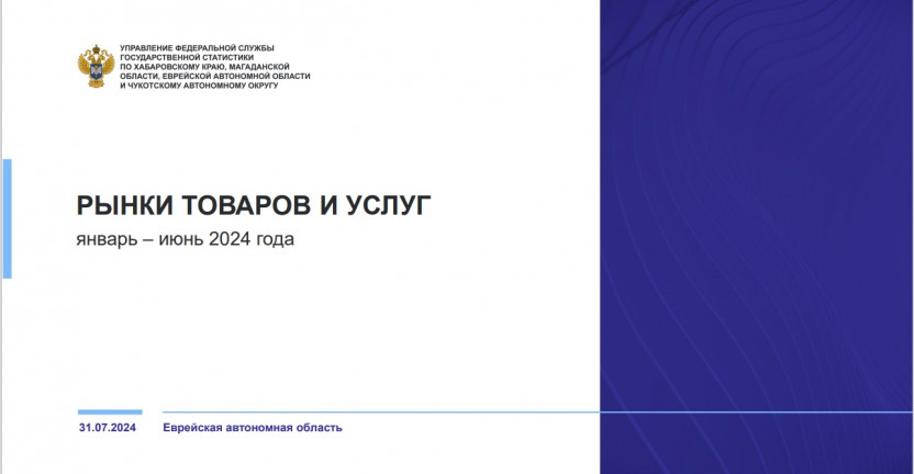 Рынки товаров и услуг в январе-июне 2024 года